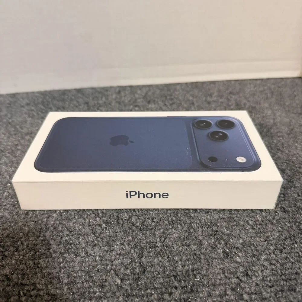 Apple IPhone 17 Pro Max Box White Empty OEM Original Retail Packaging Only